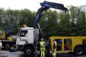 VU Gefahrgut LKW umgestuerzt A 4 Rich Koeln Hoehe AS Gummersbach P373